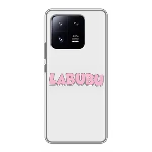 Чехол с Лабубу на Xiaomi 13 Pro (Лого Лабубу)