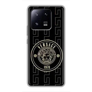 Чехлы VERSACE для Сяоми 13 Про (PREMIUMPrint) (Лого Версаче)