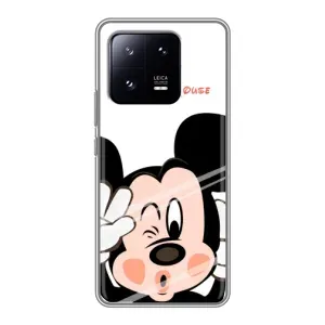 Эксклюзивный чехол для Xiaomi 13 Pro (AlphaPrint - Мультяшные) (Маус Микки)