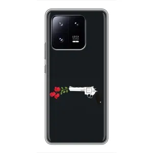 Чехлы (ART) Цветы на Xiaomi 13 Pro (VPrint) (Неожиданные цветы)