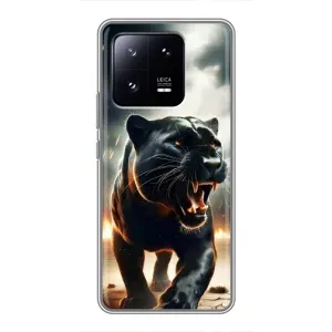 Чехол с картинкой «Хищники» для Xiaomi 13 Pro (Черная пантера)