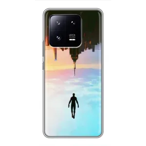 Чехол с человеком пауком для Xiaomi 13 Pro - (AlphaPrint) (Паук человек)
