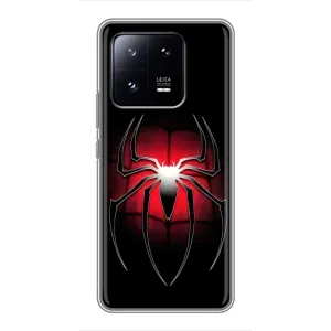 Чехол с человеком пауком для Xiaomi 13 Pro - (AlphaPrint) (Паук марвел)