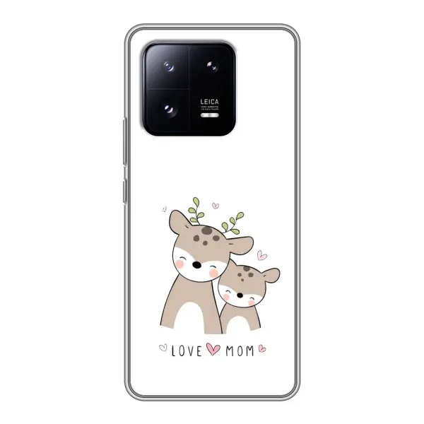 Чехол с принтом «Оленята мама и малыш» для Xiaomi 13 Pro Чехол с принтом «Оленята мама и малыш» для Xiaomi 13 Pro