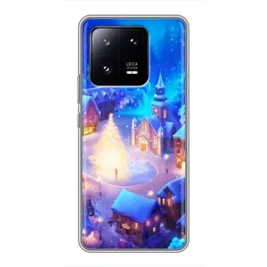 Рождественские Чехлы для Xiaomi 13 Pro (VPrint) (Рождественский город)
