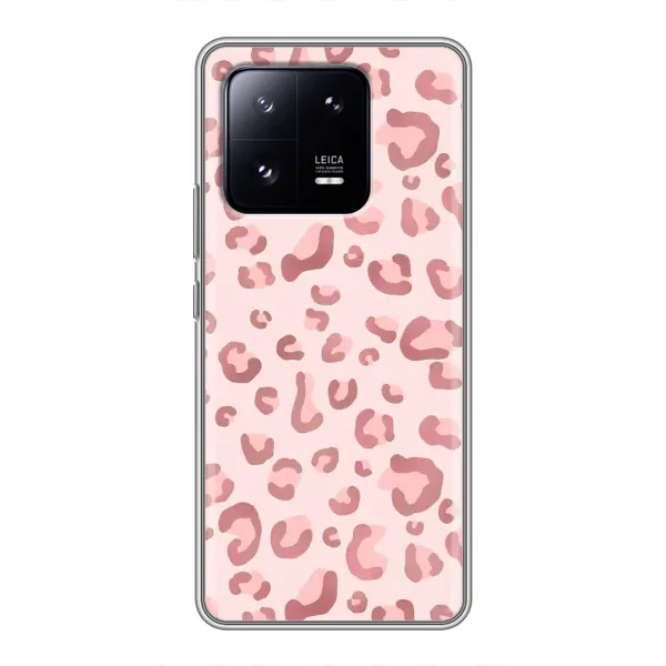 Чехол с принтом «Розовый леопард» для Xiaomi 13 Pro