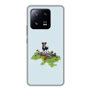 Чехлы с картинкой собаки Патрон для Xiaomi 13 Pro (AlphaPrint) (Сапер Пес)