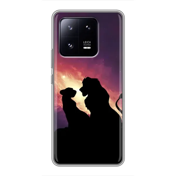 Чехол с принтом «Силуэт Симба и Налу» для Xiaomi 13 Pro Чехол с принтом «Силуэт Симба и Налу» для Xiaomi 13 Pro