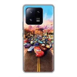 Силіконовий чохол Маквін для Xiaomi 13 Pro (Тачки на трасі)