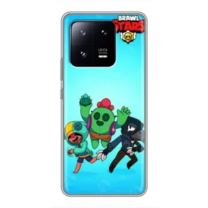 Чехлы Brawl Stars для Xiaomi 13 Pro (AlphaPrint) (Трио героев)