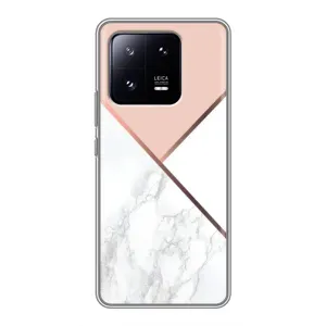 Мраморный чехол на Xiaomi 13 Pro (VPrint) (Тройной мрамор)