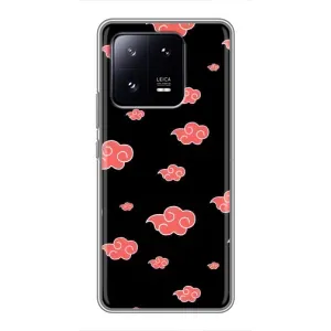 Чехлы Персонажи Аниме Наруто для Xiaomi 13 Pro (AlphaPrint) (Тучки Аниме)