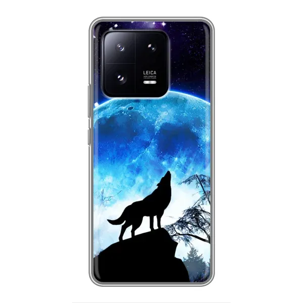 Чехол с принтом «Волк на луну» для Xiaomi 13 Pro