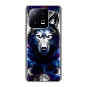 Защитные чехлы для Сяоми 13 Про (AlphaPrint) (ХИТ продаж) ВОЛК (Волк)