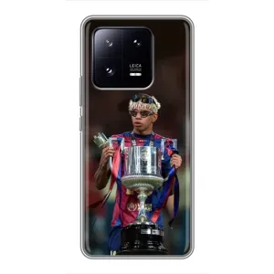 Чохол з футболістом Ламін Ямаль Xiaomi 13 Pro (Ямаль з кубком)