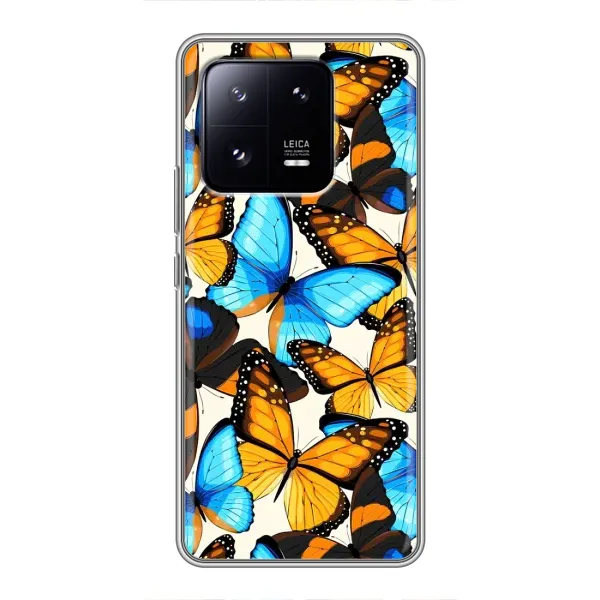 Чехол с принтом «Яркие бабочки» для Xiaomi 13 Pro Чехол с принтом «Яркие бабочки» для Xiaomi 13 Pro