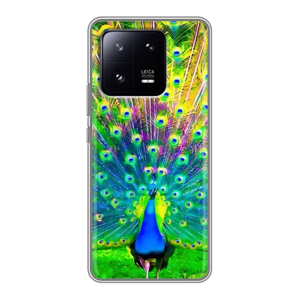 Чехол с принтом «Яркий Павлин» для Xiaomi 13 Pro