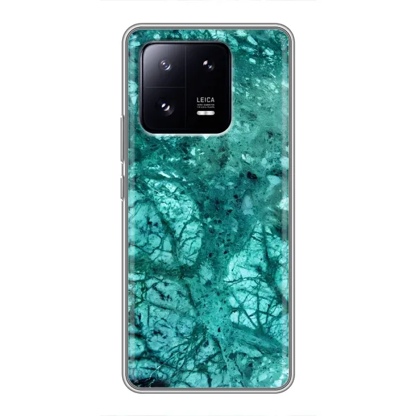 Чехол с принтом «Зеленый мрамор» для Xiaomi 13 Pro