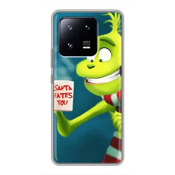 Чехол с принтом «Зеленый Гринч» для Xiaomi 13 Pro