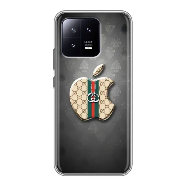 Чохол з принтом «Apple gucci» для Xiaomi 13 Чохол з принтом «Apple gucci» для Xiaomi 13