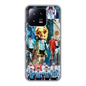 Чехлы Месси для Xiaomi 13 (AlphaPrint) (Аргентина Месси)