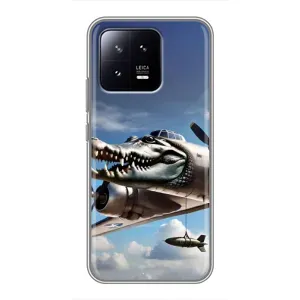 Чохол з мемом Тралалело тралала на Xiaomi 13 (Бомбардіро крокоділо)