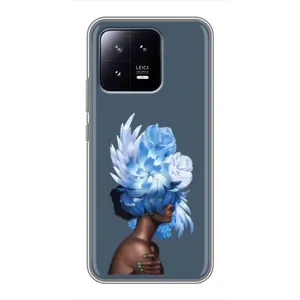 Чехлы (ART) Цветы на Xiaomi 13 (VPrint) (Квіти на голові)