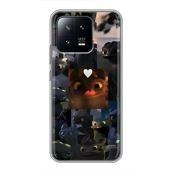 Чехол с принтом «Дракон коллаж» для Xiaomi 13
