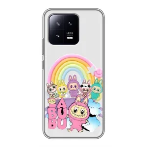 Чехол с Лабубу на Xiaomi 13 (Фон Лабубу)