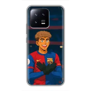 Чехол с футболистом Ламин Ямаль Xiaomi 13 (Футболист Ямаль)