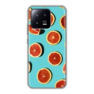 Чехлы с Фруктами для Xiaomi 13 (VPrint) (Грейпфрут)