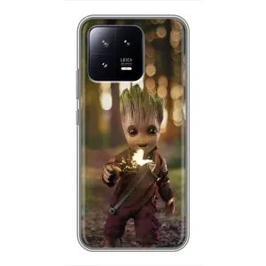 Чохол МАРВЕЛ для Ксяомі 13 (AlphaPrint) (I am Groot)