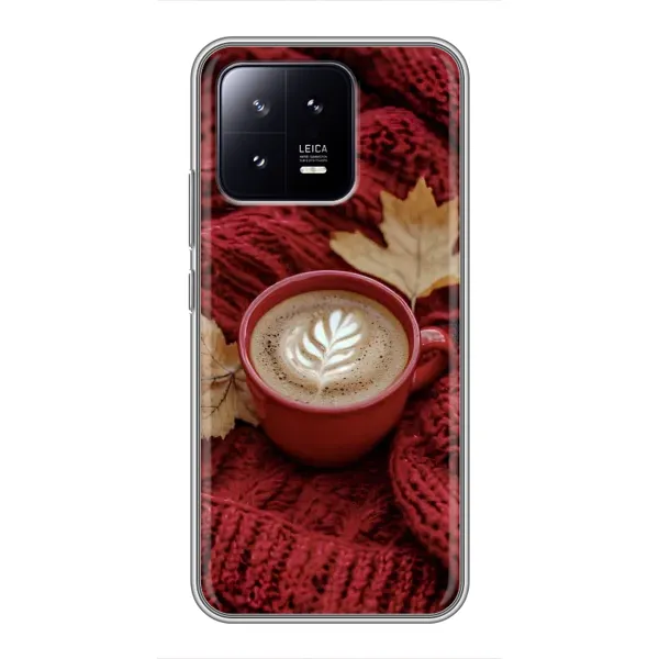 Чехол с принтом «Кофе на пледе» для Xiaomi 13