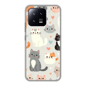 Чохол з малюнком кіт на Xiaomi 13 (Колаж котів)