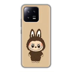 Чехол с Лабубу на Xiaomi 13 (Bored Ape в красном)