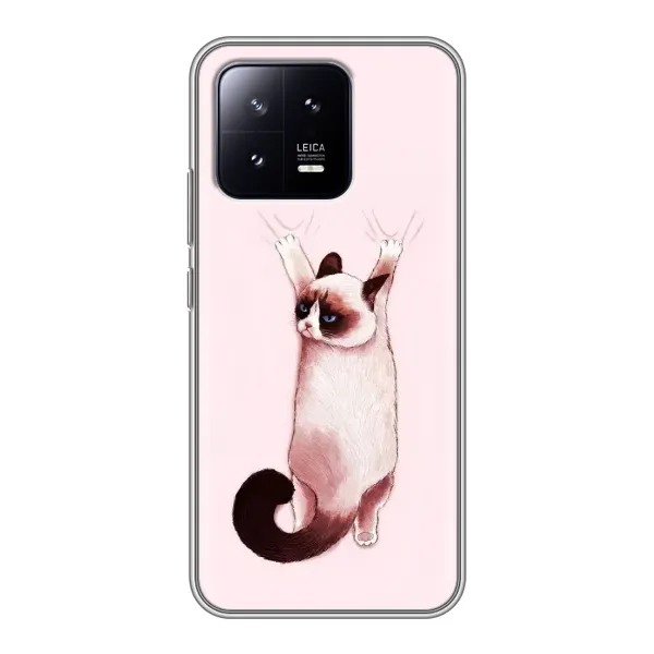 Чехол с принтом «Котик падает» для Xiaomi 13
