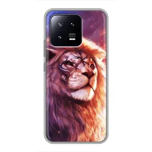 Чохол з картинкою ЛЕВ для Xiaomi 13 (VPrint) (Красочний Лев)