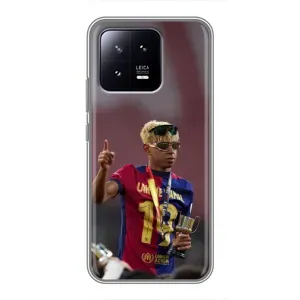 Чехол с футболистом Ламин Ямаль Xiaomi 13 (Lamine Yamal)