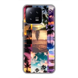 Силіконовий чохол з КАРТИНКАМИ літо для Xiaomi 13 (AlphaPrint) (Літня відпустка)