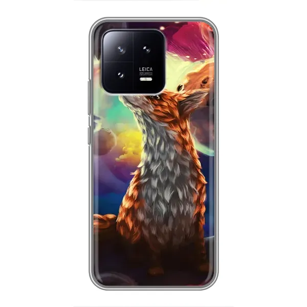 Чехол с принтом «Лисица в космосе» для Xiaomi 13