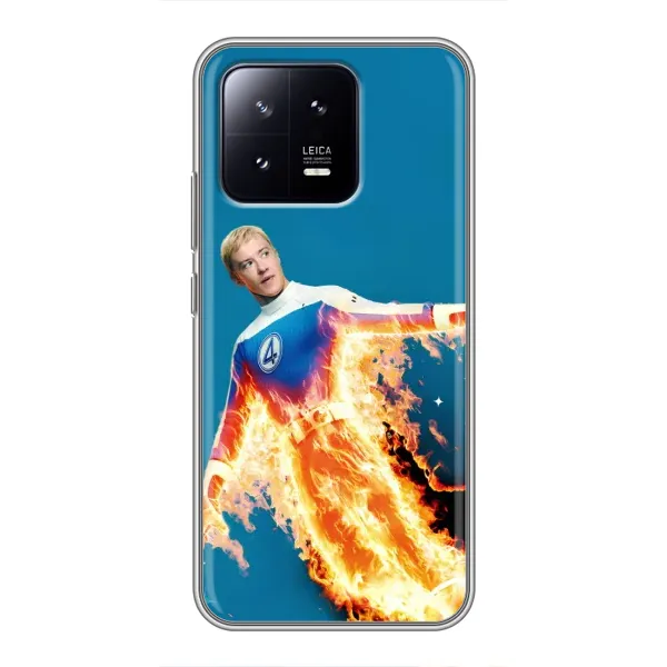 Чехол с принтом «Человек-факел в огне» для Xiaomi 13 Чехол с принтом «Человек-факел в огне» для Xiaomi 13