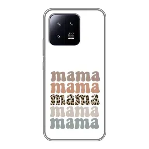 Чохли для мами на Xiaomi 13 (Текстовий колаж мама)