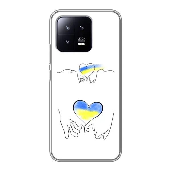 Чохол з принтом «Мир Україні» для Xiaomi 13 Чохол з принтом «Мир Україні» для Xiaomi 13