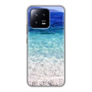 Силіконовий чохол з КАРТИНКАМИ літо для Xiaomi 13 (AlphaPrint) (Море)