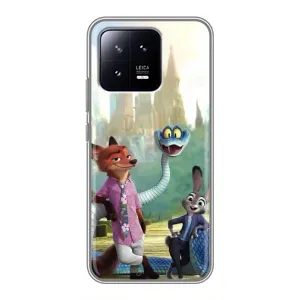 Чехол Зоотрополіс на Xiaomi 13 (Герои мультфильма Зверополис)