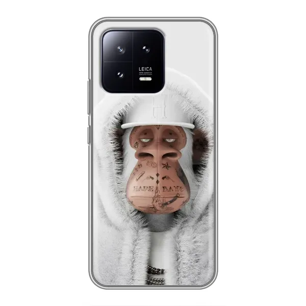 Чехол с принтом «обезьяна NFT в тату» для Xiaomi 13