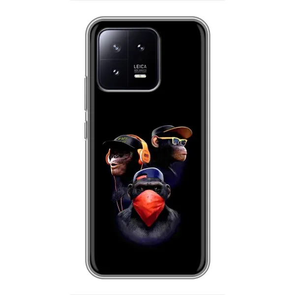 Чехол с принтом «Три обезьяны» для Xiaomi 13 Чехол с принтом «Три обезьяны» для Xiaomi 13