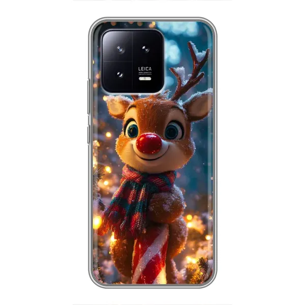 Чохол з принтом «Олень з шарфом» для Xiaomi 13
