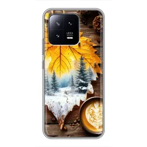 Чехол с принтом «Осенне-зимний кофе» для Xiaomi 13