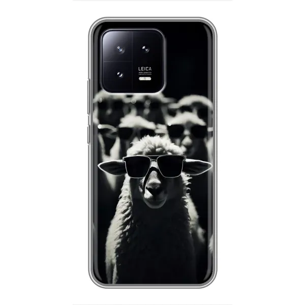 Чехол с принтом «Овечка в очках» для Xiaomi 13